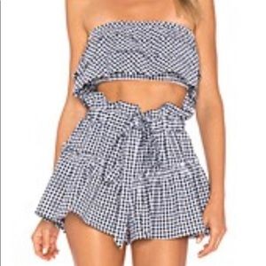 Revolve Gingham Shorts